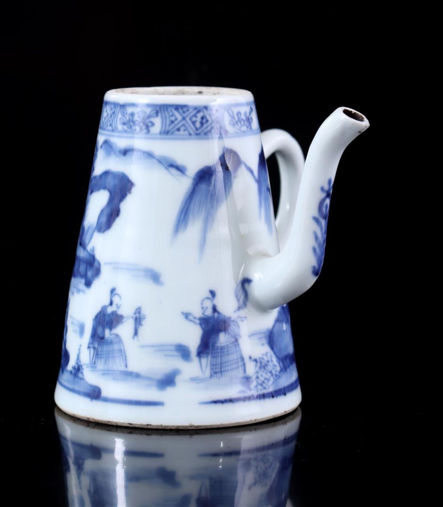 Porcelain chocolate jug