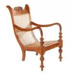 Teak armchair