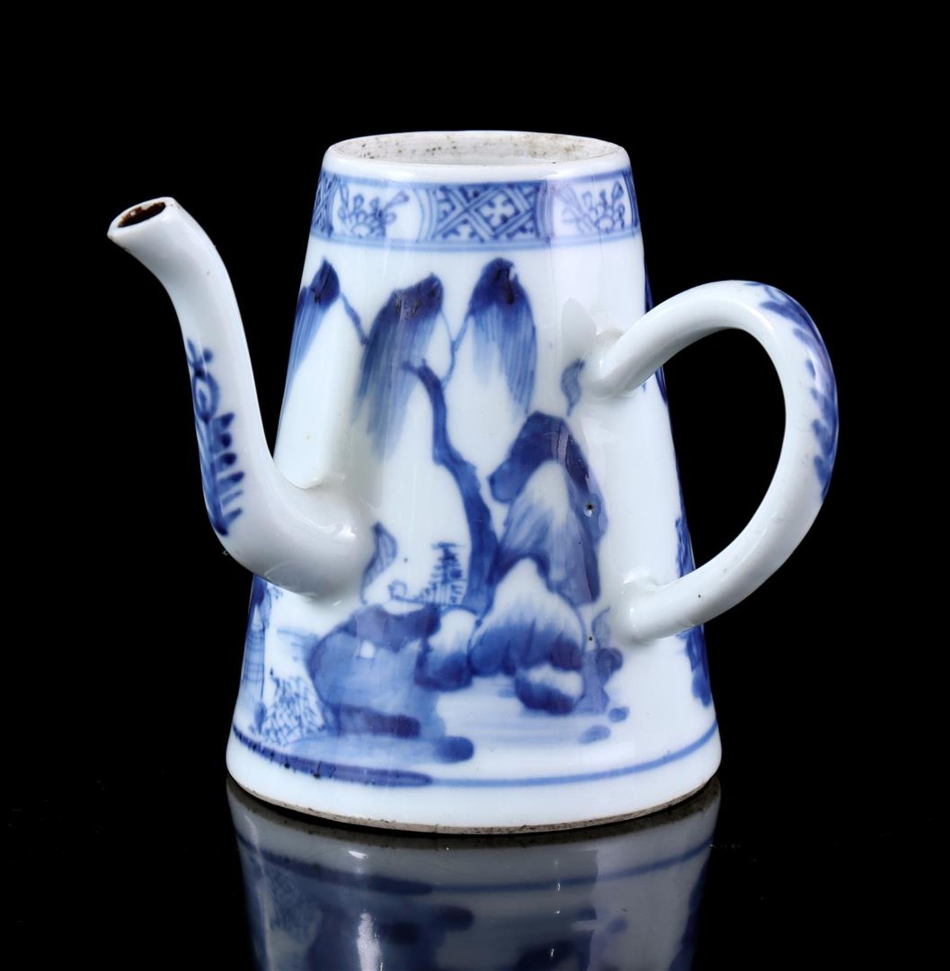 Porcelain chocolate jug - Image 2 of 7