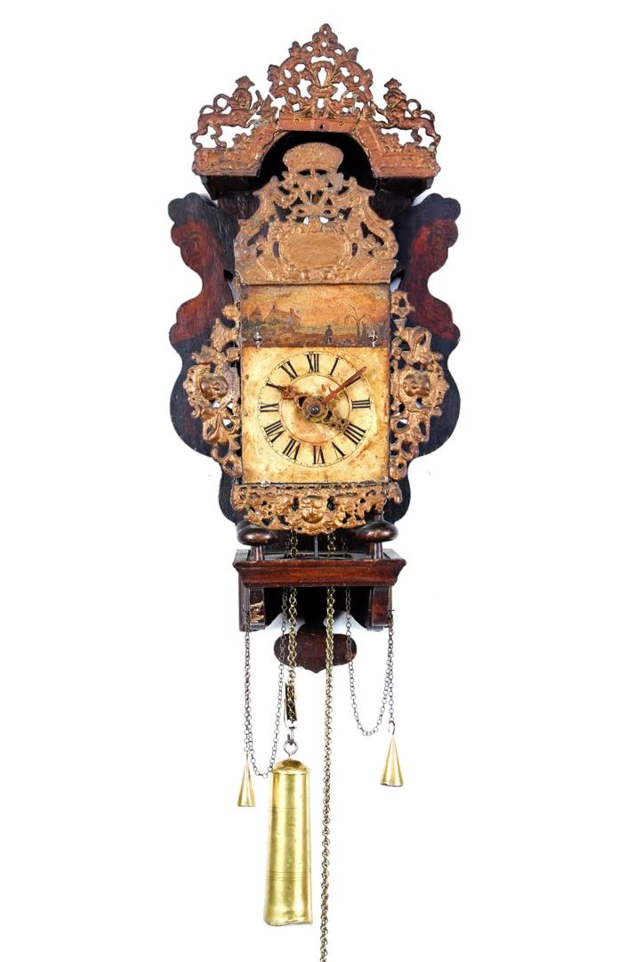 Frisian chair clock