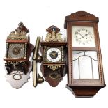 3 clocks