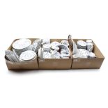 3 boxes of porcelain