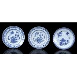 3 porcelain dishes