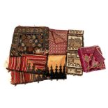 Lot oriental textiles