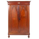 Oak maid's cabinet