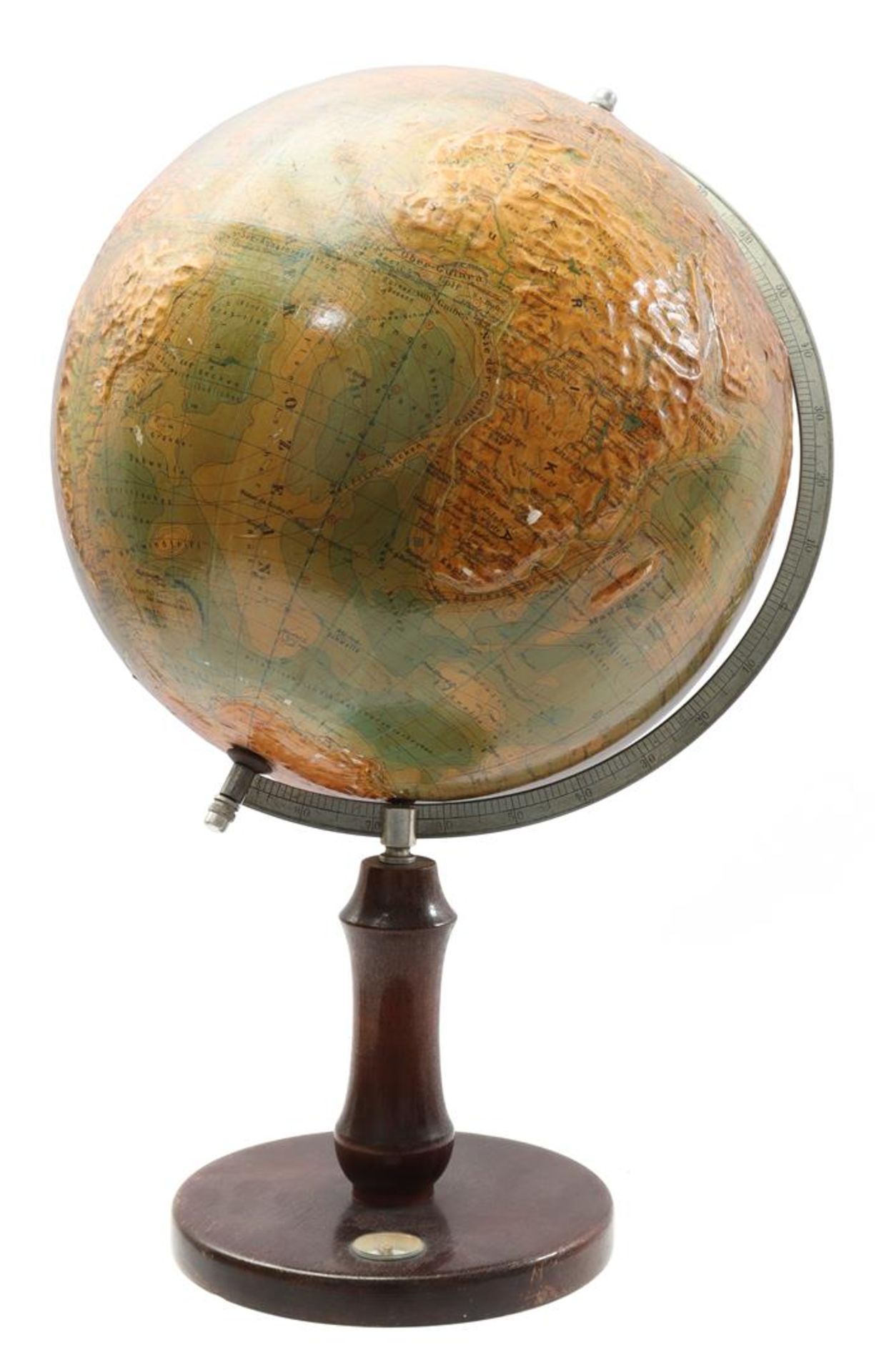Relief earth globe