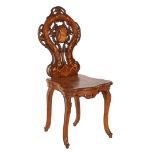 Classic walnut chair