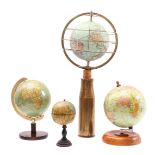 Lot with globes