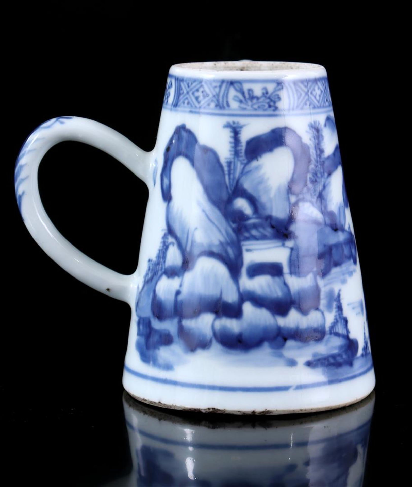 Porcelain chocolate jug - Image 3 of 7