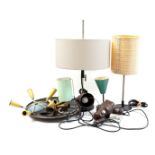 4 table lamps
