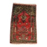 Hand-knotted oriental carpet