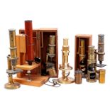 5 copper drum microscopes