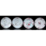 4 porcelain dishes