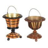 Mahogany slatted tea stove