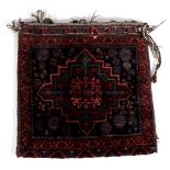 Hand-knotted oriental cushion