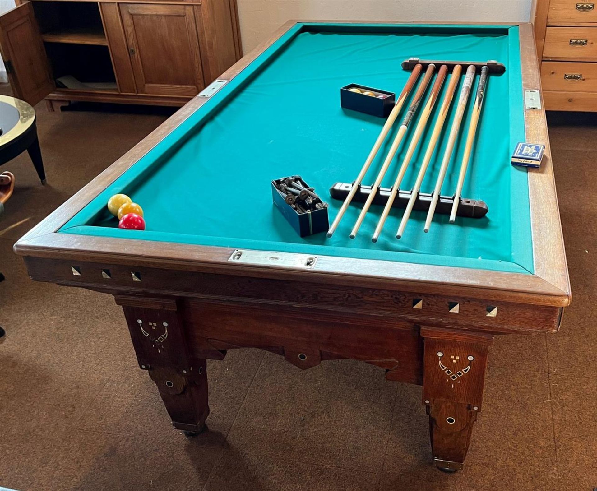 Billiard table