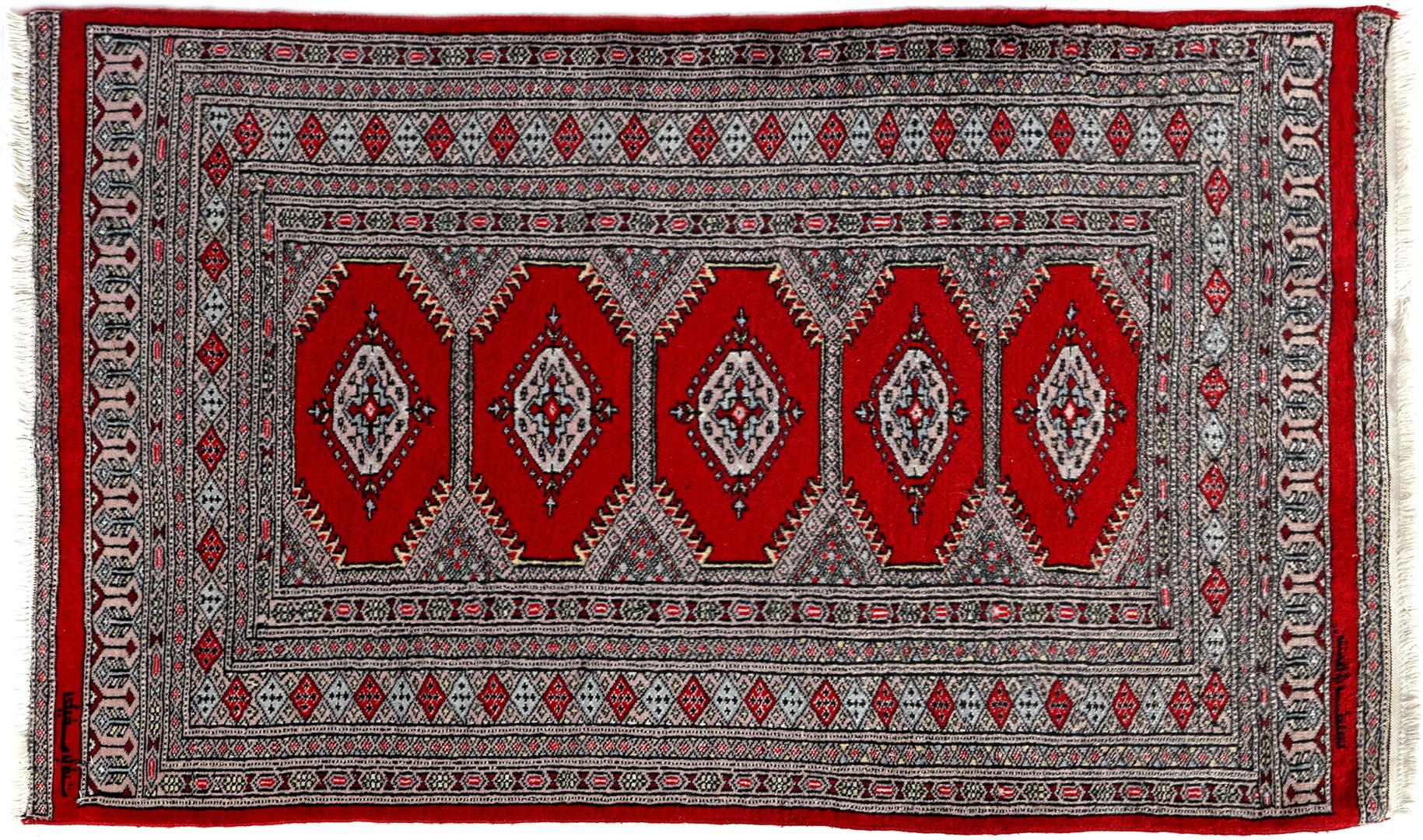 Hand-knotted carpet