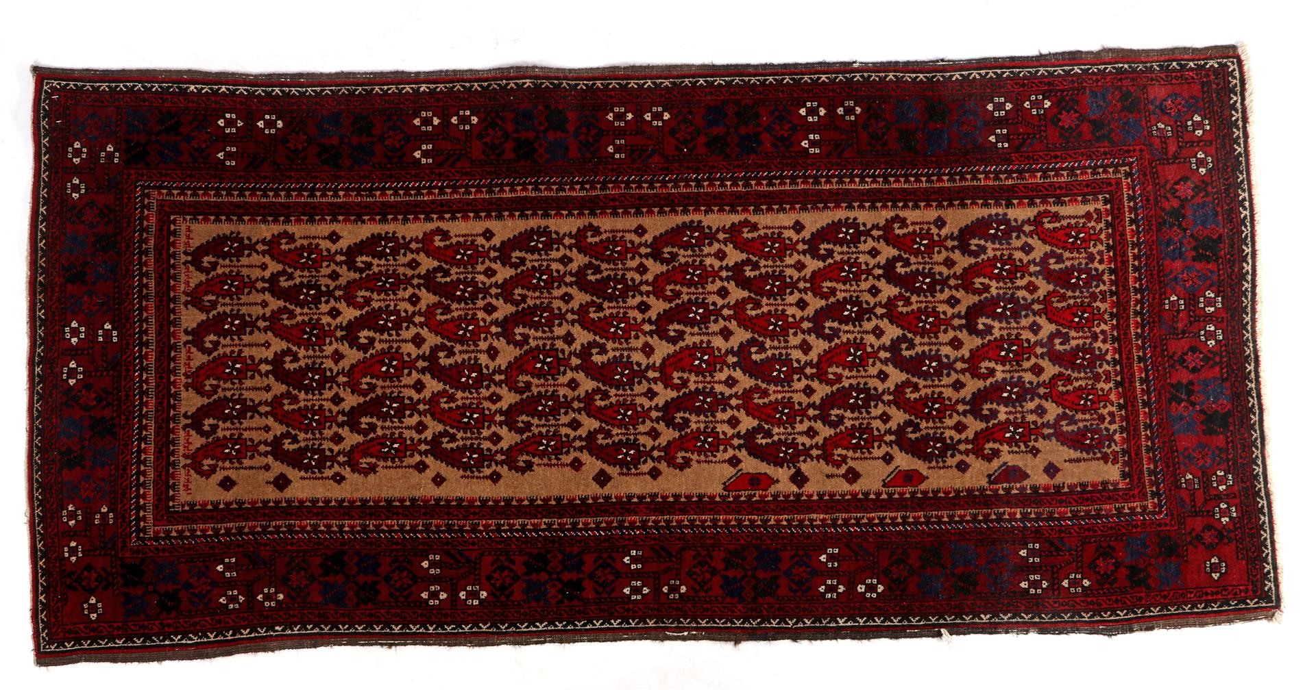 Hand-knotted oriental carpet