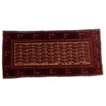 Hand-knotted oriental carpet