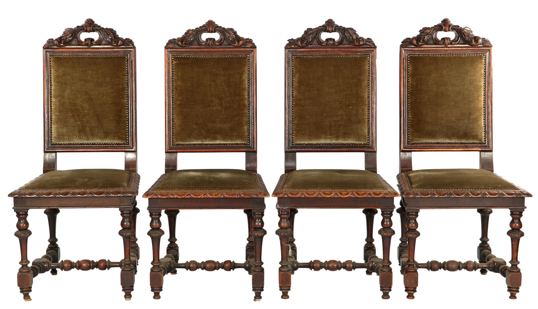 4 Mechelen dining room chairs