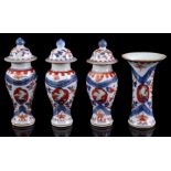 4-piece porcelain garniture