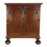 2-door bar cabinet