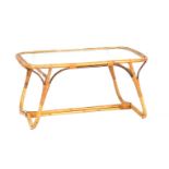 Rattan coffee table