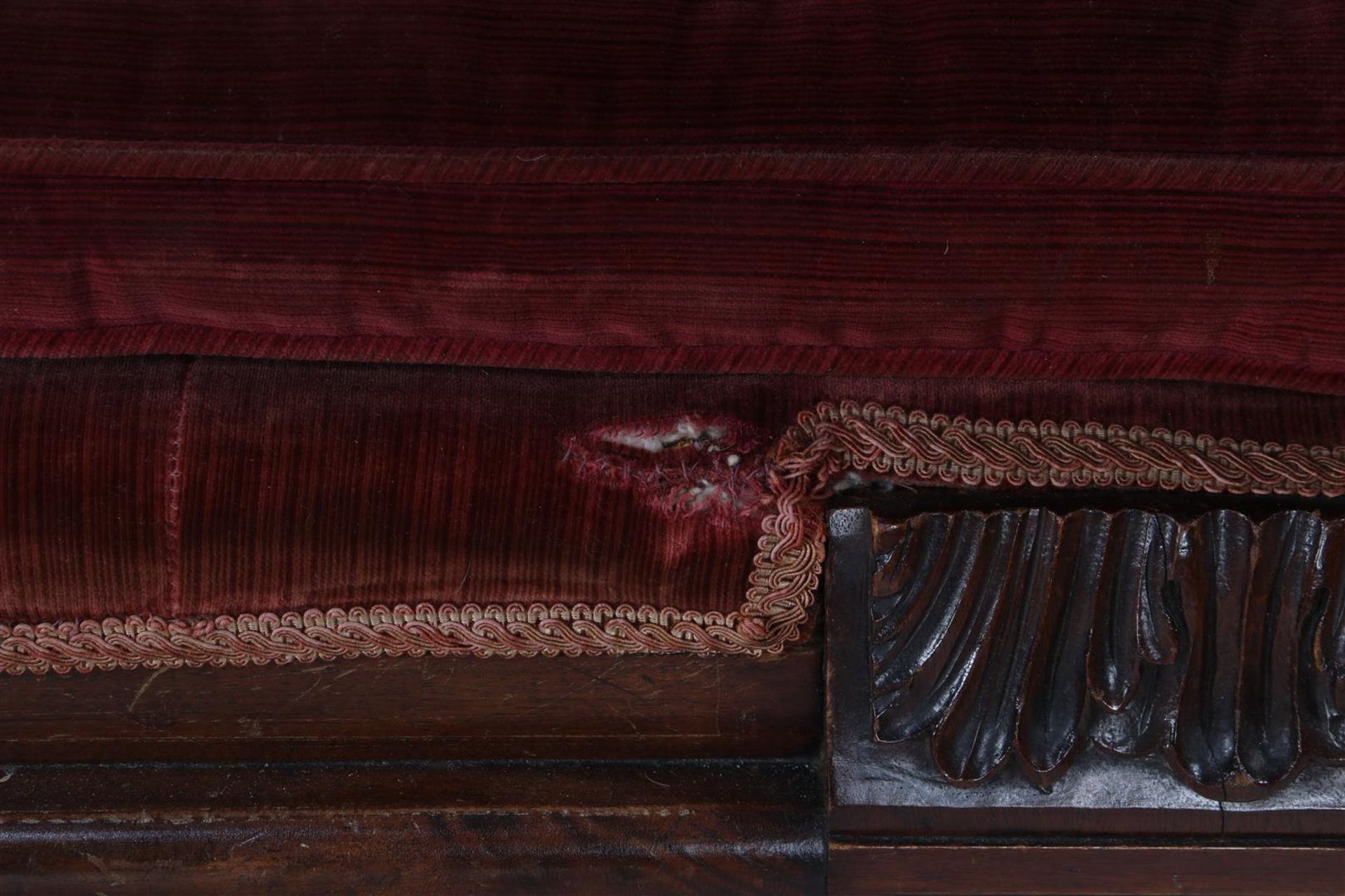 Mahogany sofa - Image 3 of 5