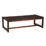 Pine slatted sofa/coffee table