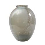 Polychrome glass vase