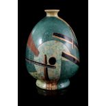 Earthenware vase