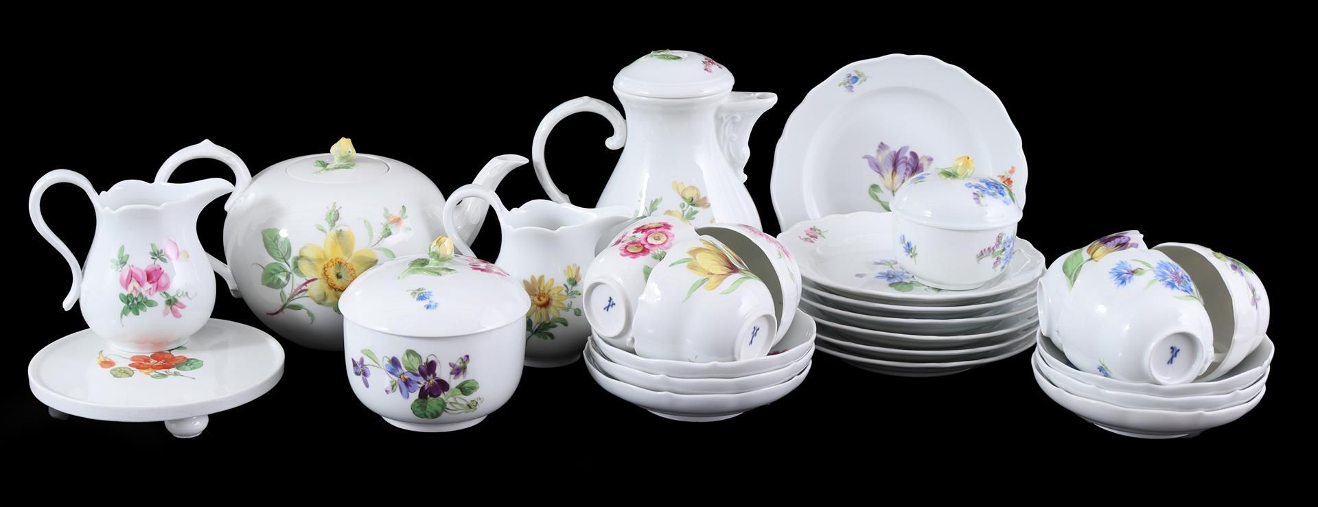 Meissen porcelain crockery