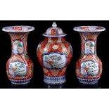 3-piece earthenware garniture