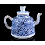 Porcelain bell-shaped teapot