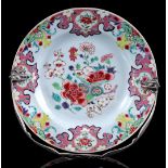 Porcelain Famille Rose dish