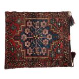 Hand-knotted oriental cushion