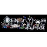 26 Swarovski crystal objects