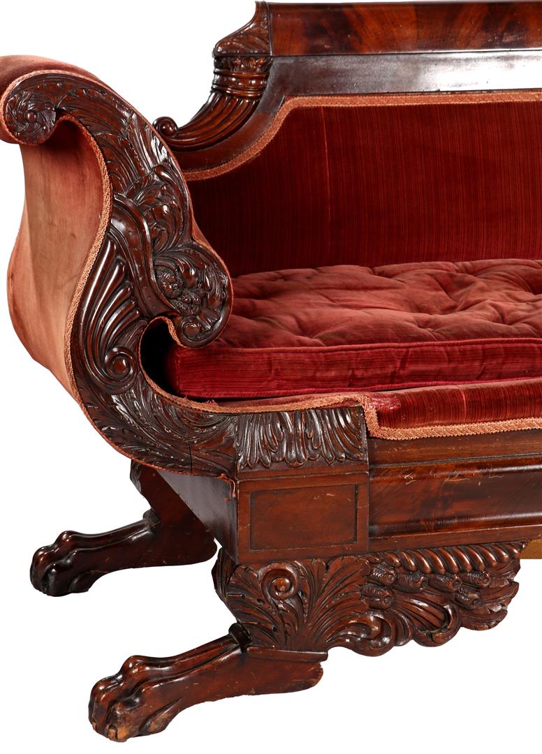 Mahogany sofa - Image 2 of 5
