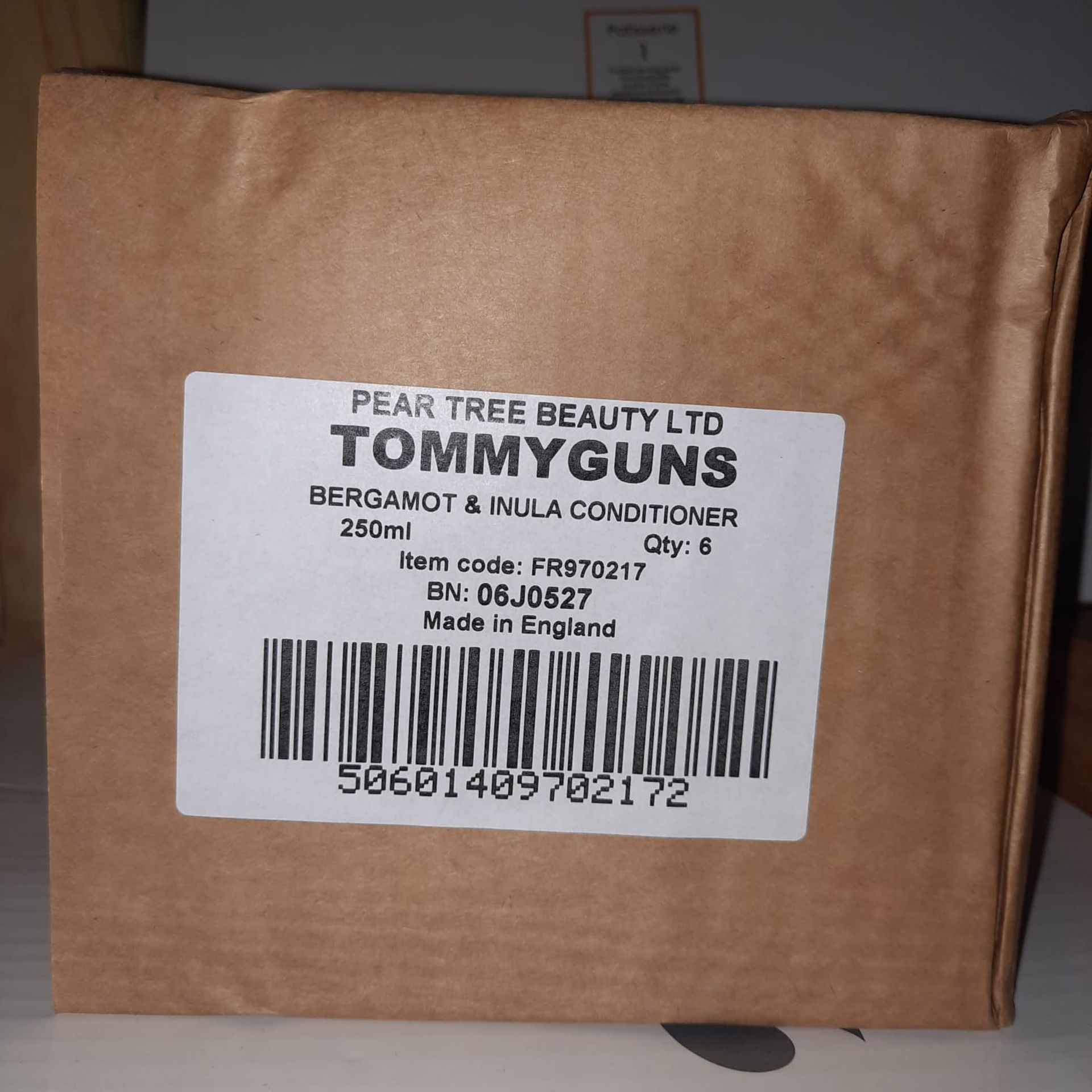 X 3 BOXES OF 6 TOMMYGUNS BERGAMOT INULA & MANULA HONEY CONDITIONER - RRP £125.64 - EBAY PRICE - - Image 2 of 2