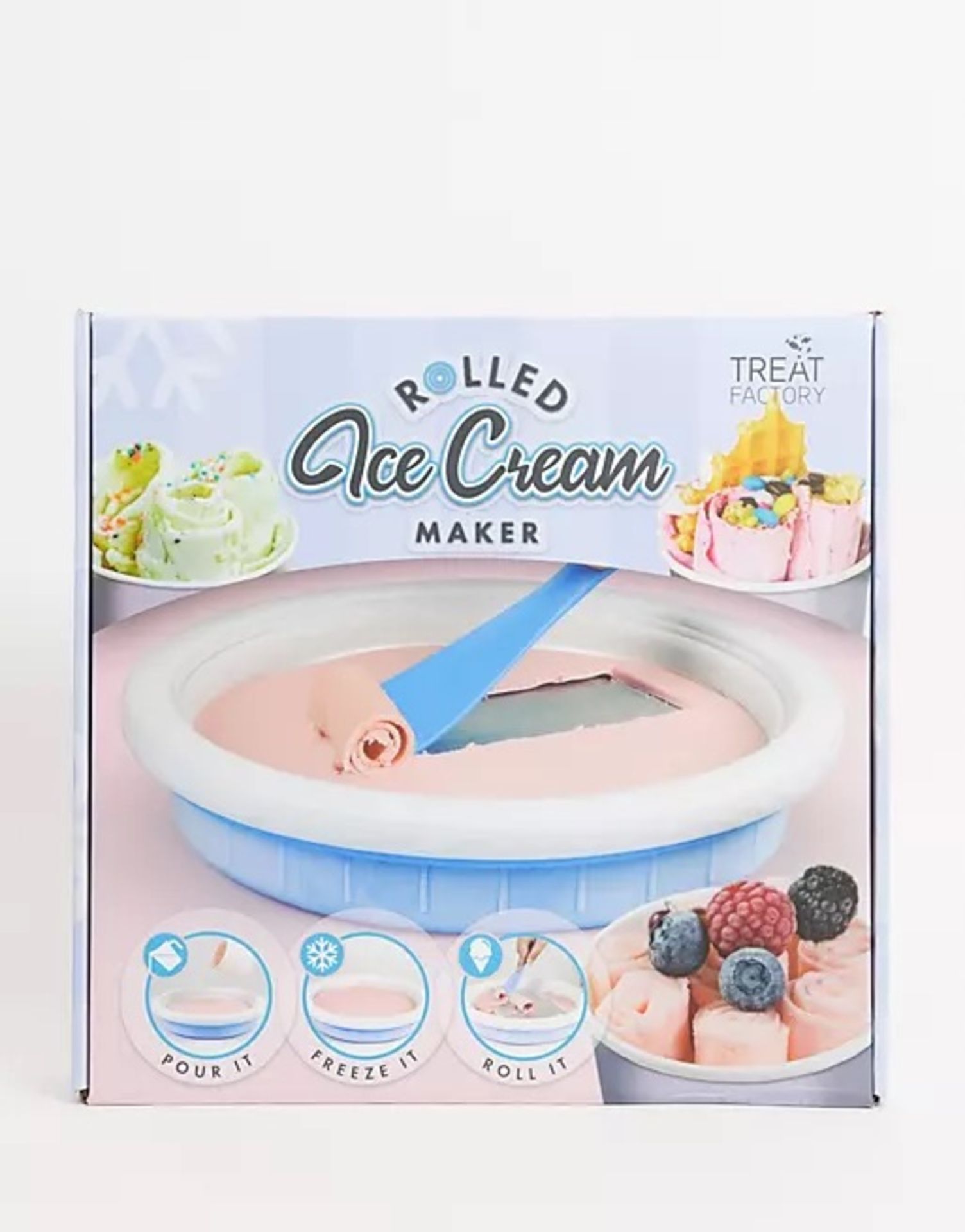 X 3 Treat Factory Rolled Ice Cream Maker RRP £30 Each