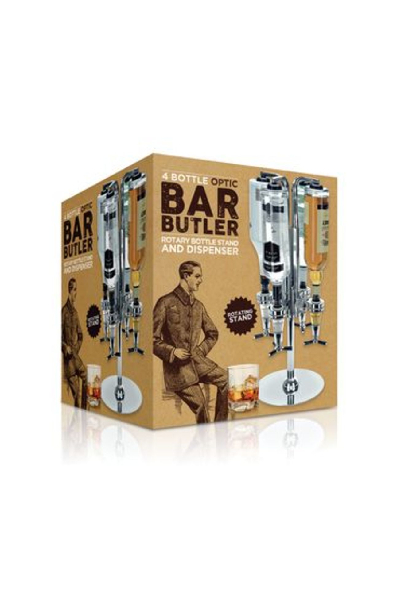 X 3 Four Bottle Bar Butler RRP  £35 Each