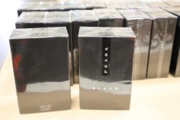 Box of 19 x Prada Luna Rossa Black Edp 100Ml Fragrance. Approx total RRP £1272
