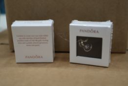 Mixed box of 12 x Pandora Globetrotter Charm Set. Approx total RRP £1036