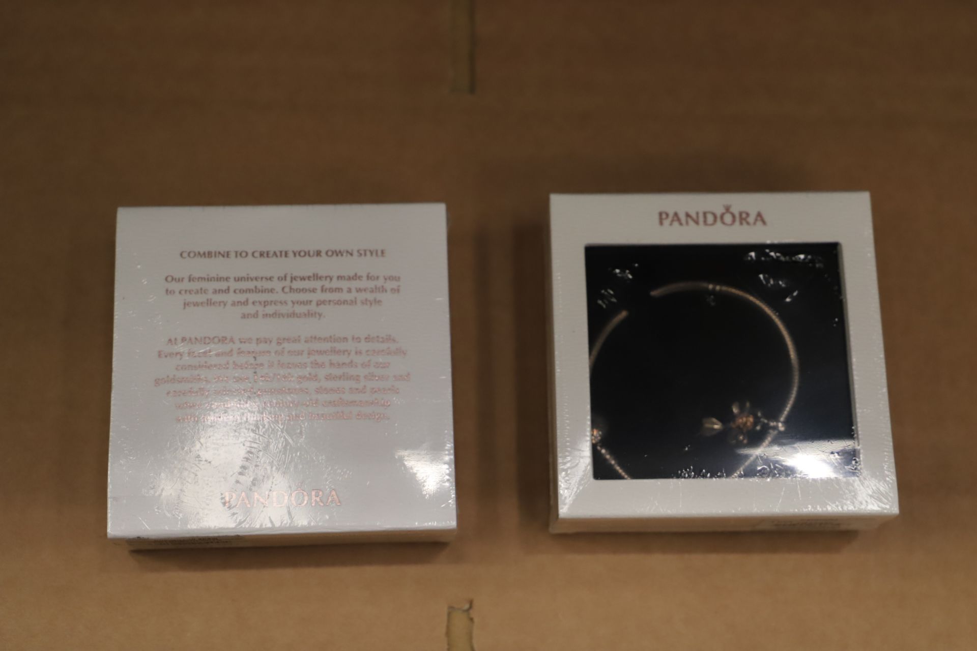 Box of 11 x Pandora Love And Luck Bracelet Sets. Approx total RRP £950