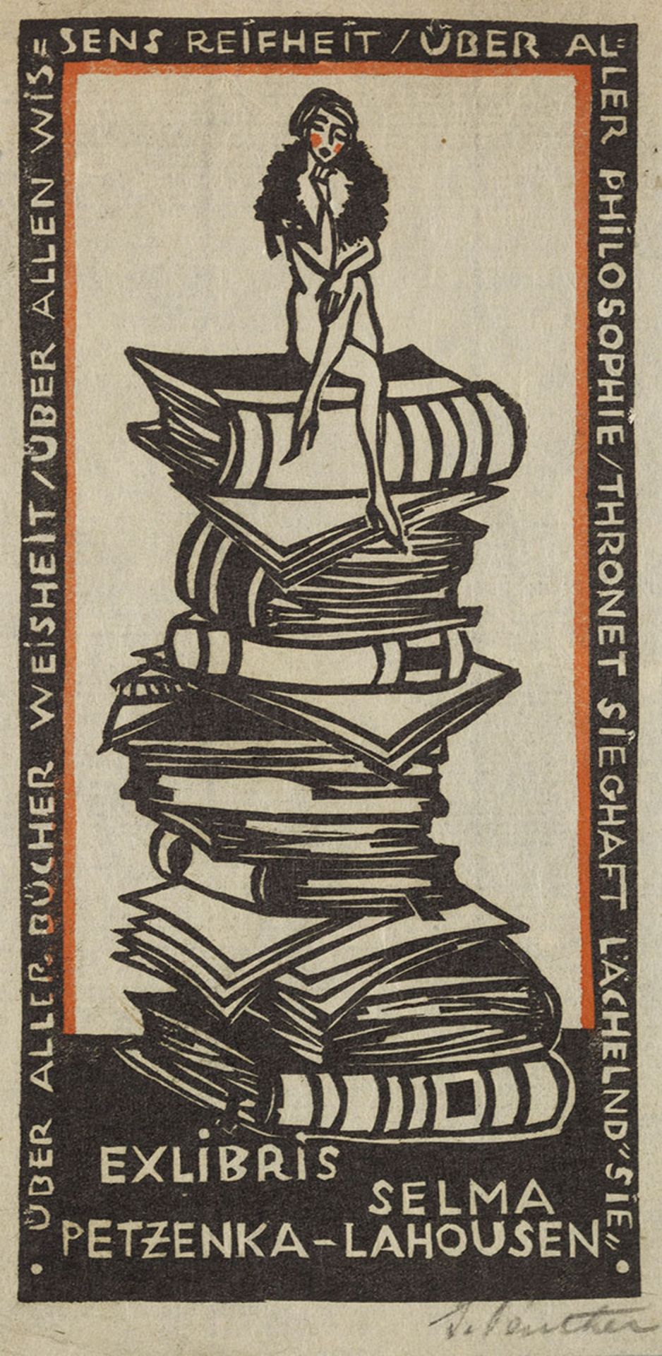 Exlibris, Sammlung: - Bild 4 aus 5