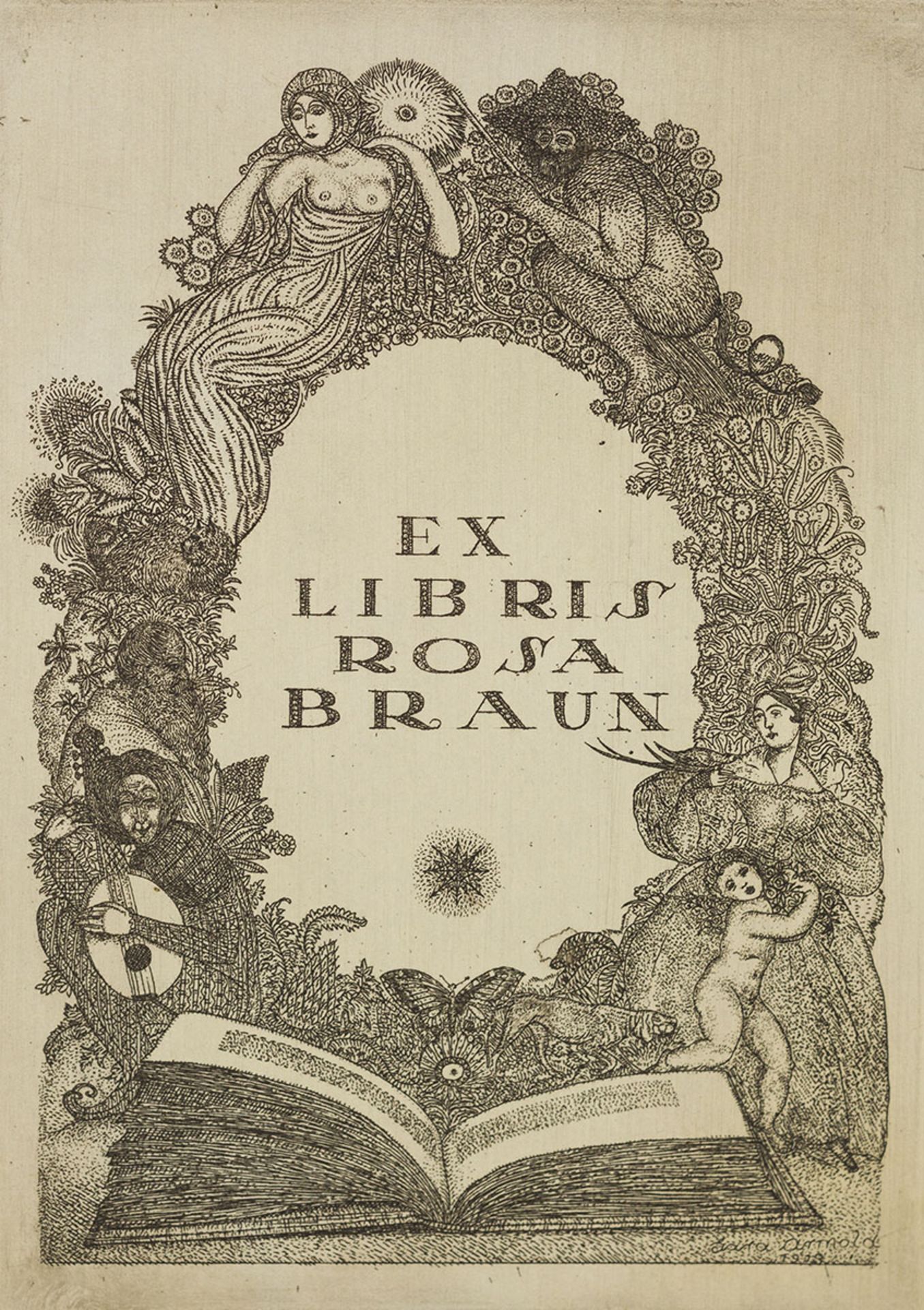 Exlibris, Sammlung: - Bild 3 aus 5