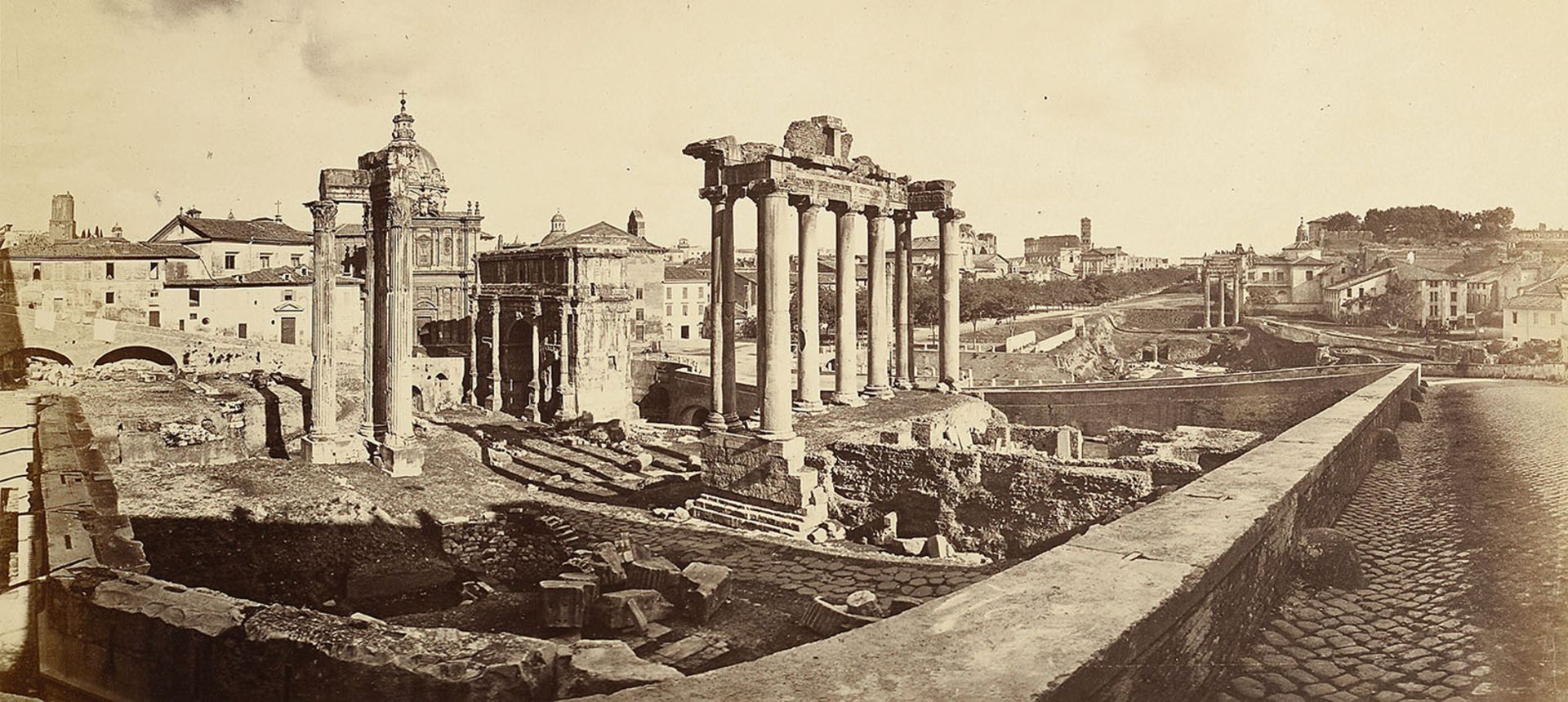 Frühes Rom-Album – Fotografie 19. Jahrhundert