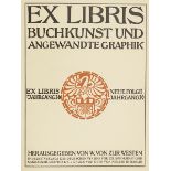 Exlibris. – (Zeitschrift). Ex Libris, Buchkunst und angewandte Graphik