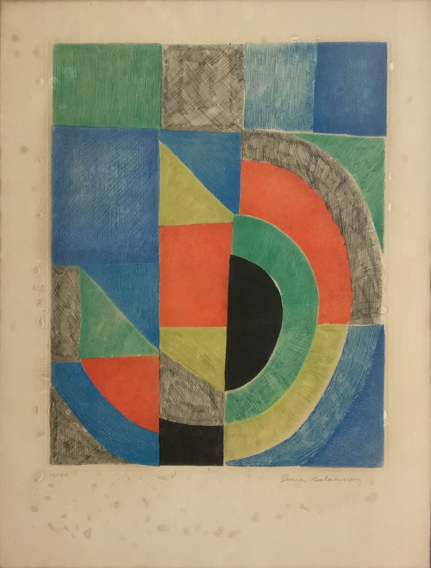 Sonia DELAUNAY (French from Ukraine,1885-1979)