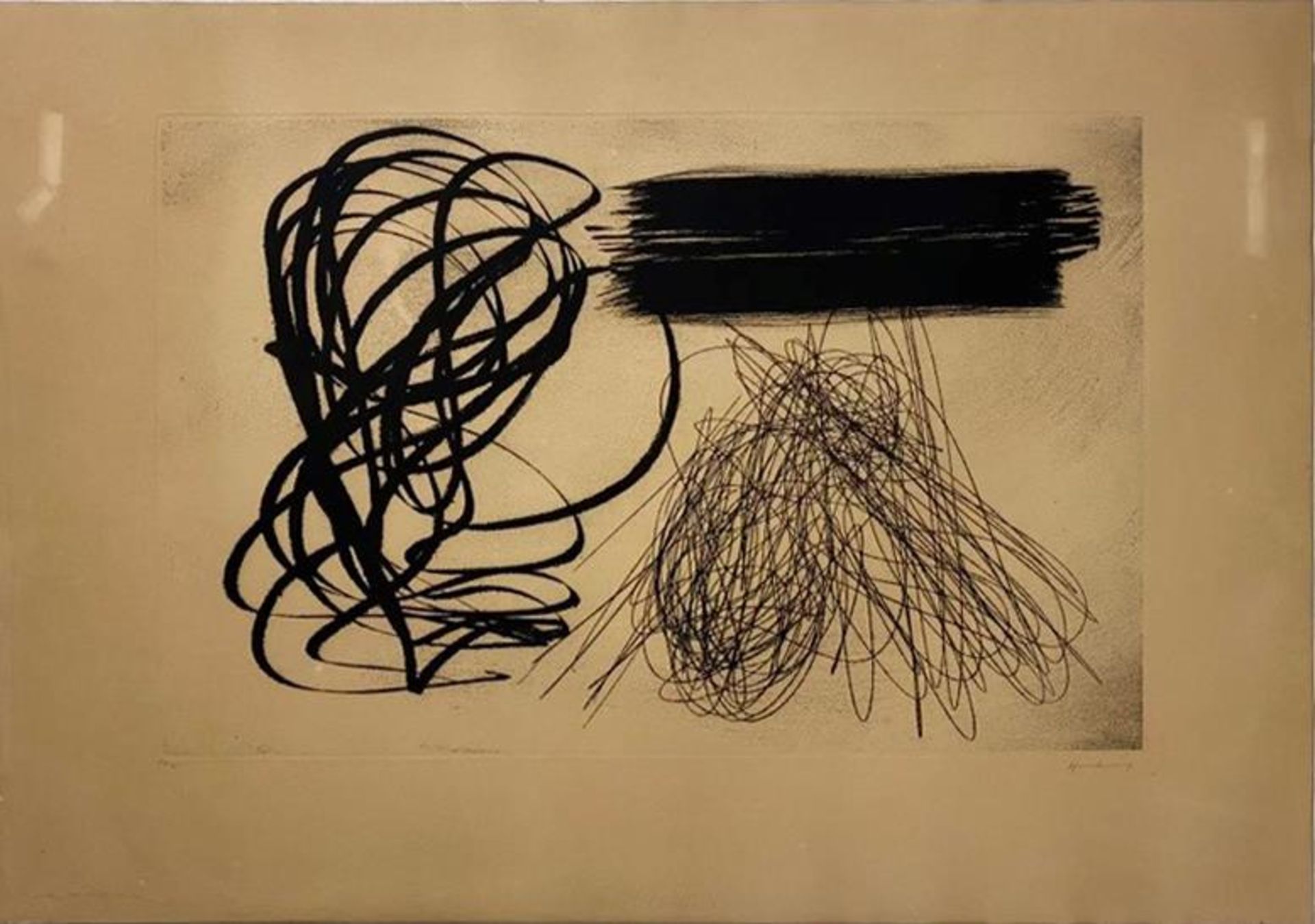 Hans HARTUNG (French from Germany 1904-1989)